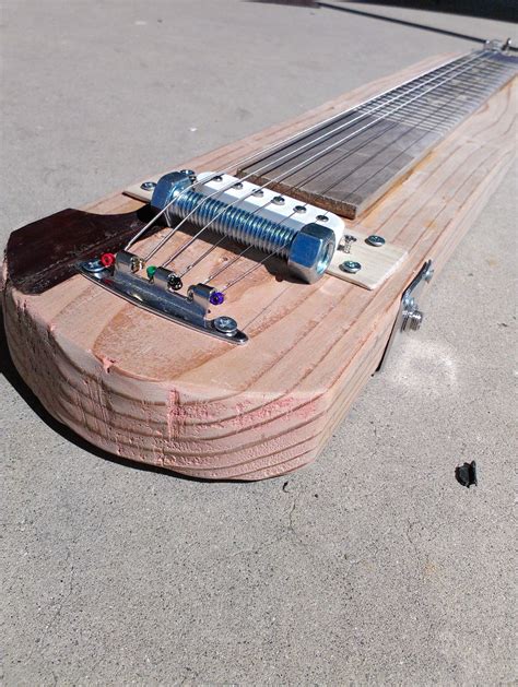 cigar box lap steel guitar|lap steel 2x4.